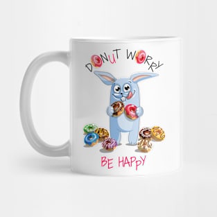 bunny donut worry Mug